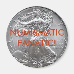 Imã Magneta FANÁTICA NUMISMÁTICA
