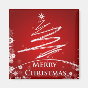 Imã Magneta Feliz de Árvore de Natal