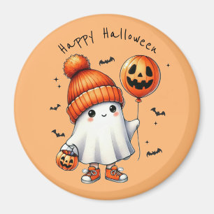 Imã Magneta Feliz de Halloween Ghost