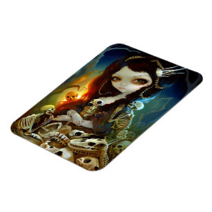 Ímã Magneta Flex "Princesa dos Ossos"