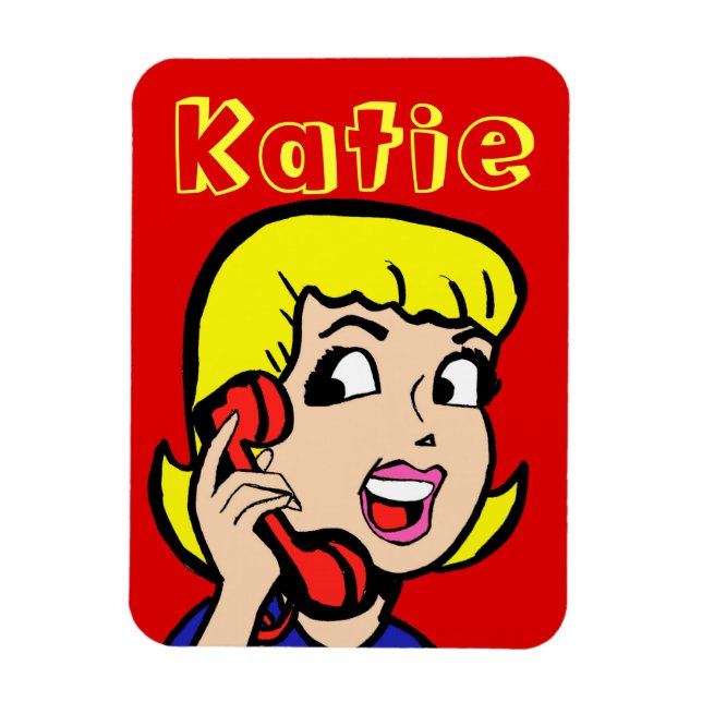 Ímã Magneta Flexi para banda desenhada de telefonia (Vertical)