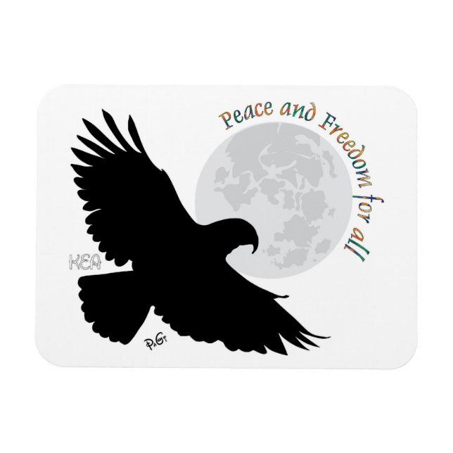 Ímã Magneta Flexi Premium da Liberdade (Horizontal)