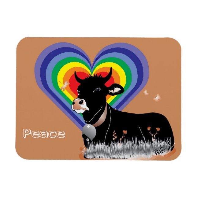 Ímã Magneta Flexi Premium da Paz (Horizontal)