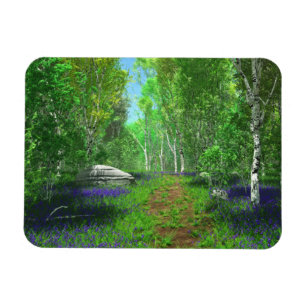 Ímã Magneta flexível Bluebell