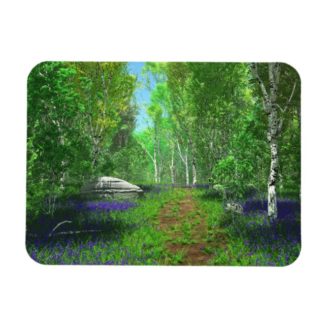 Ímã Magneta flexível Bluebell (Horizontal)