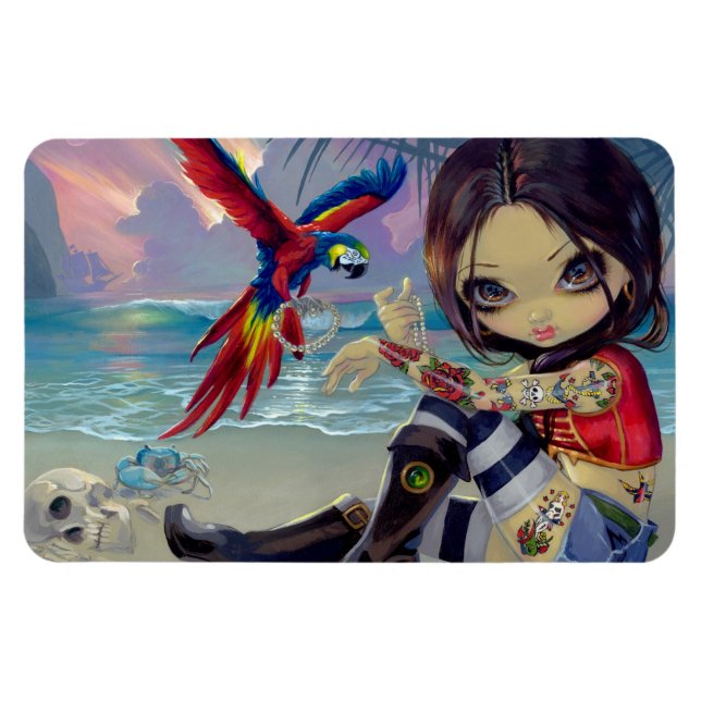 Ímã Magneta flexível "Bootstrap Betsy" (Horizontal)