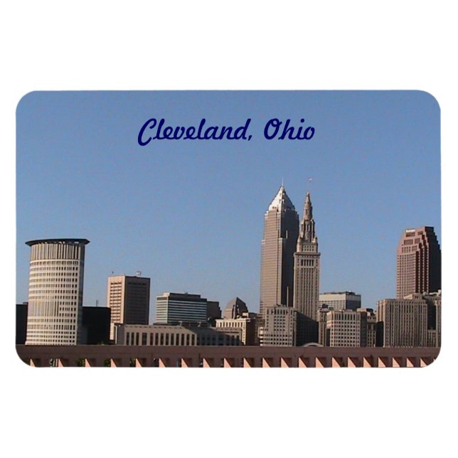 Ímã Magneta flexível Cleveland Blues (Horizontal)