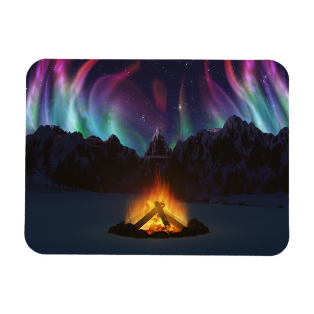 Ímã Magneta flexível Cwm Aurora (Horizontal)