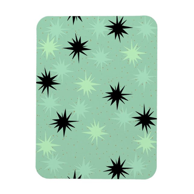 Ímã Magneta flexível de jade e mint atômicas (Vertical)