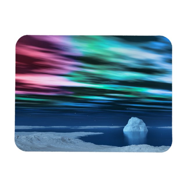 Ímã Magneta flexível do amanhecer da meia-noite (Horizontal)