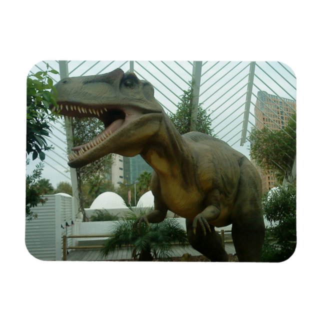 Ímã Magneta flexível do dinossauro Giganotosaurus (Horizontal)