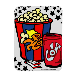 Ímã Magneta flexível "Movie-Time Goodies"
