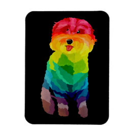 Ímã Magneta Flexível Pepita Rainbow