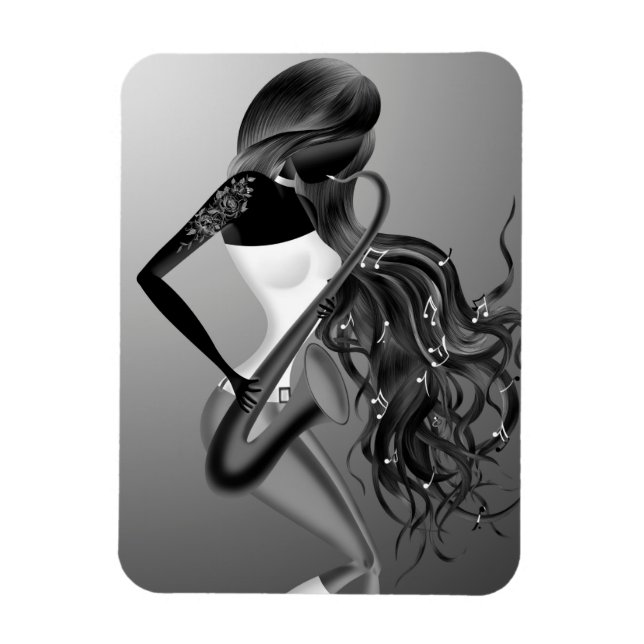 Ímã Magneta flexível Solo Luna (Vertical)