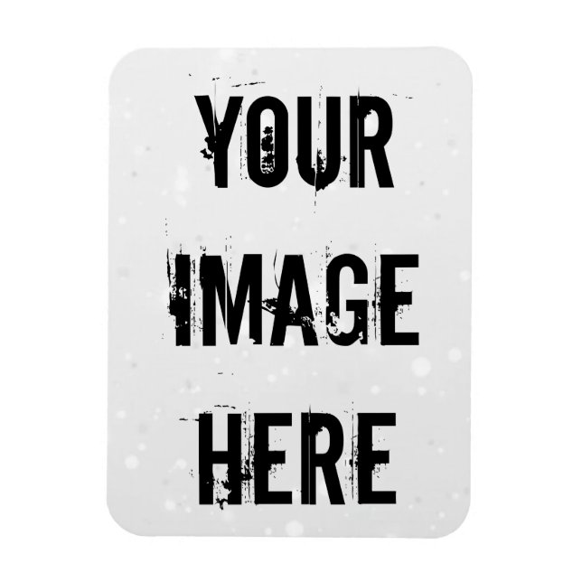 Ímã Magneta flexível totalmente personalizável (Vertical)