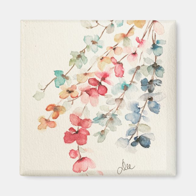 Imã Magneta Floral (Frente)