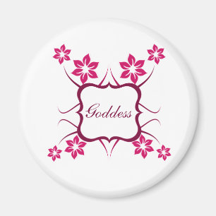 Imã Magneta Floral da Deusa, Magenta