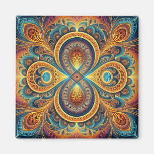 Imã Magneta Fractal Vibrante