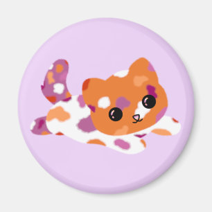 Imã Magneta Gato do Orgulho Lésbico