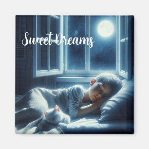 Imã Magneta Gato dos Sonhos Doce