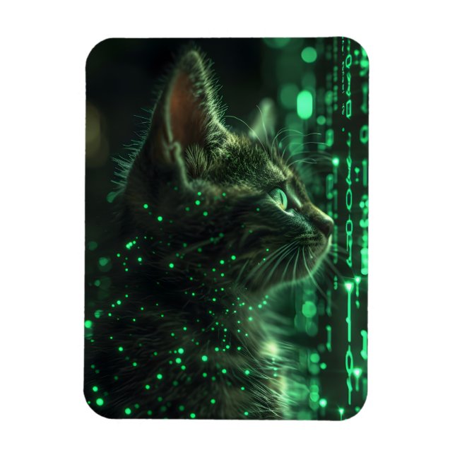 Ímã Magneta Gato legal (Vertical)