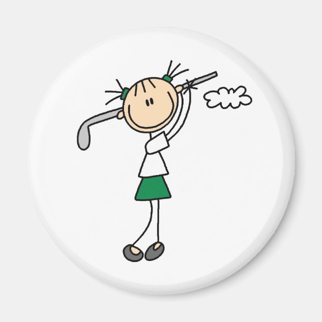 Imã Magneta Golf Girl (Frente)