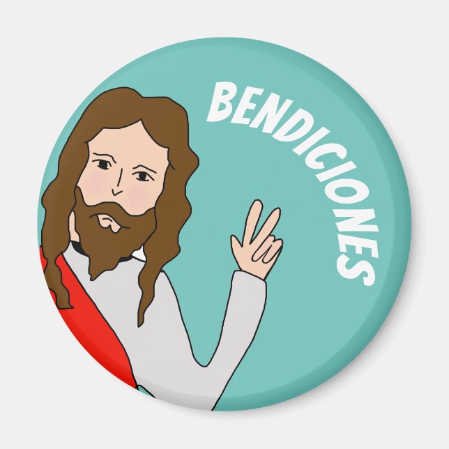 Imã Magneta grande, círculo de 3 polegadas (Frente)