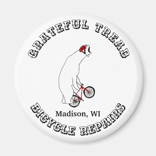 Imã Magneta Grateful (Frente)