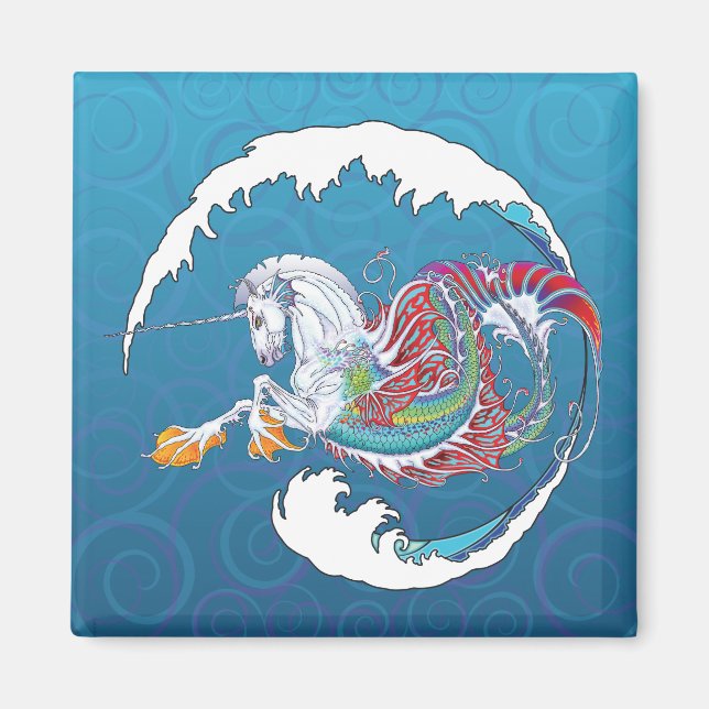 Imã Magneta Hippicorn do Ninho de Mink 2017 (Frente)