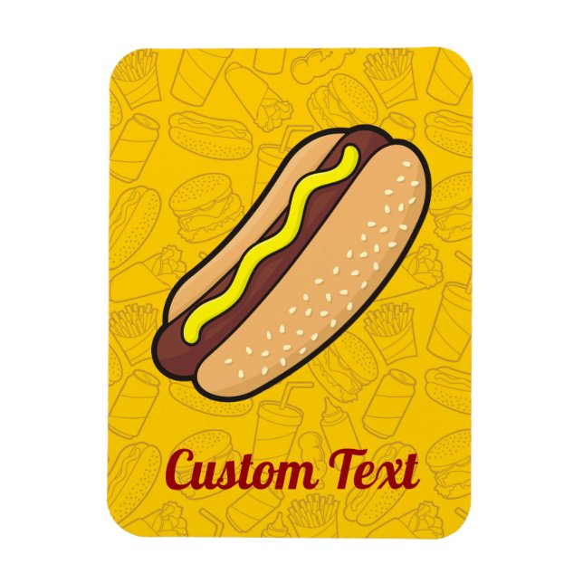 Ímã Magneta Hotdog (Vertical)