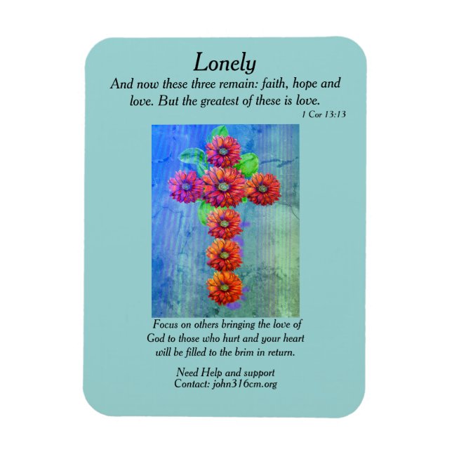 Ímã Magneta Inspiracional (Vertical)