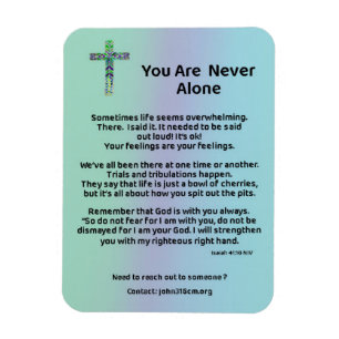 Ímã Magneta Inspiracional