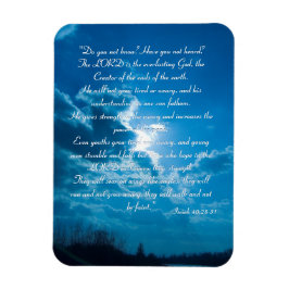 Ímã Magneta Inspiracional - Isaiah 40;28-31