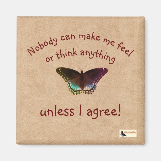 Imã Magneta Inspiradora - Seja você (Frente)