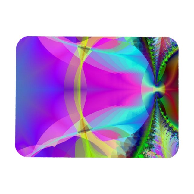 Ímã Magneta interior colorida (Horizontal)