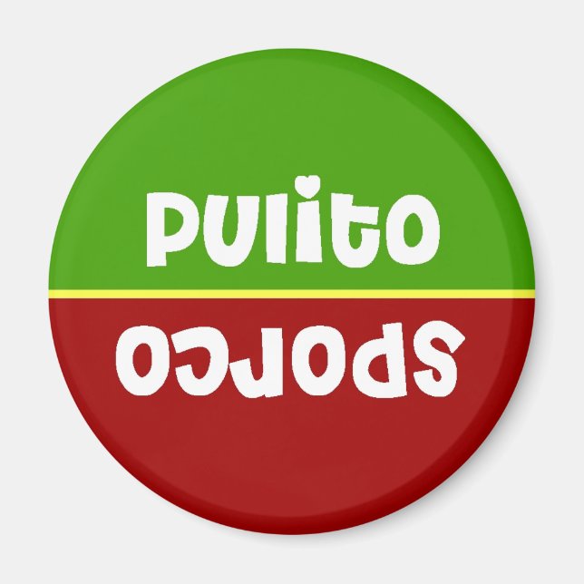 Imã Magneta italiana da máquina de lavar louça limpa (Frente)