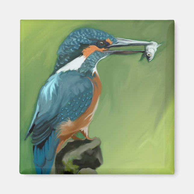 Imã Magneta King and Fish (Frente)