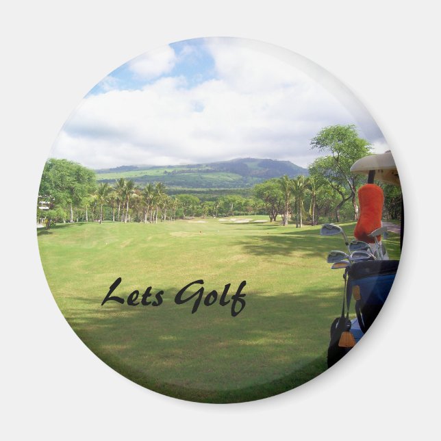 Imã Magneta Lembrete de Golf (Frente)