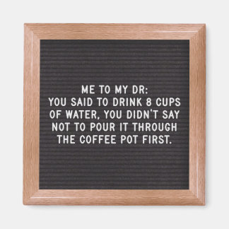 Imã Magneta Letterboard Coffee Cote Quote