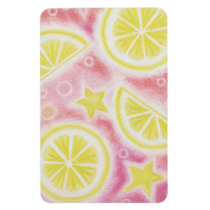Ímã Magneta "limonada" de cor rosa