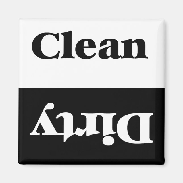 Imã Magneta limpa e suja (Frente)