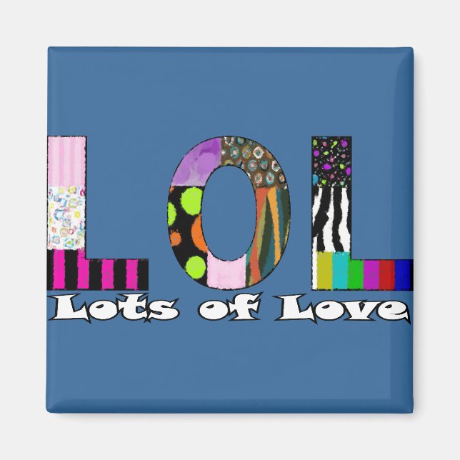 Imã Magneta LOL (Frente)