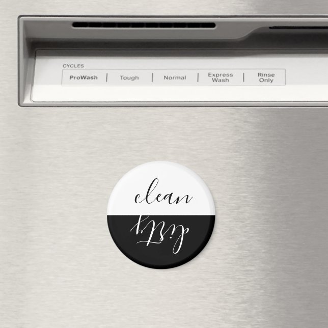 Imã Magneta moderna da máquina de lavar louça, branca  (In Situ (Dishwasher))