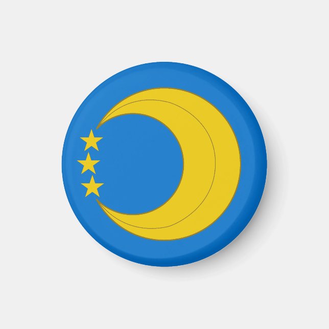Imã Magneta Moon Crescente SCA (Frente)