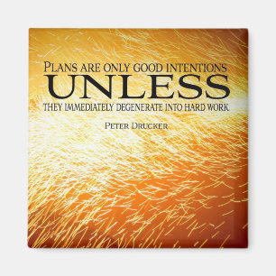 Imã Magneta Motivacional do Trabalho do duro