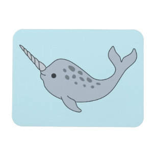 Ímã Magneta Narwhal Entocada
