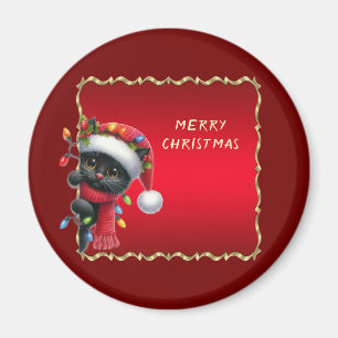 Imã Magneta Natal de Férias Negras