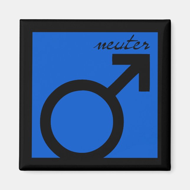 Imã Magneta Nêutica SNAL (Frente)