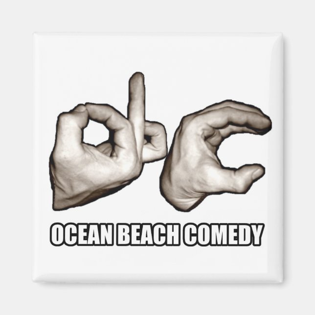 Imã Magneta O.B.C. em branco (Frente)