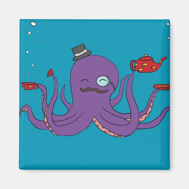 Imã Magneta Octopus Elegante (Frente)